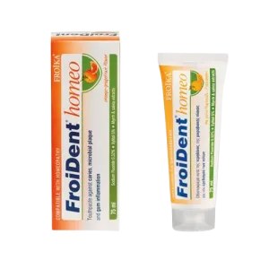 Froika Froident Homeo Toothpaste 75ml – Οδοντόκρεμα για Ομοιοπαθητική με Φυσική Γεύση Πορτοκάλι & Γκρέιπφρουτ