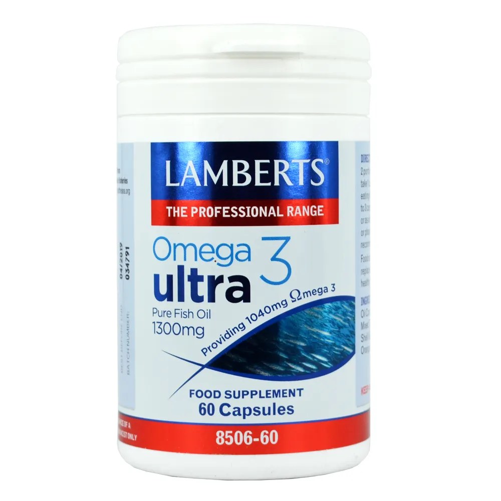 Lamberts Omega 3 Ultra Pure Fish Oil 1300mg