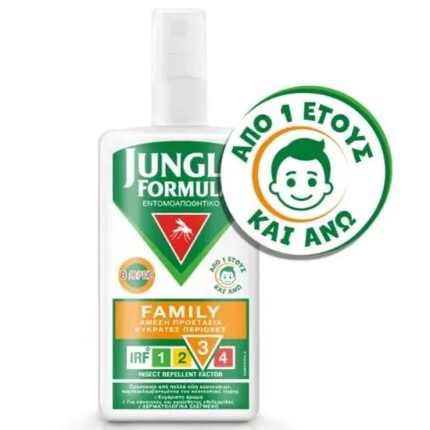 Jungle Formula Family Εντομοαπωθητικό Spray 100ml