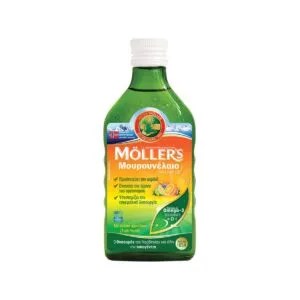 Moller S Μουρουνέλαιο Tutti Frutti 250 ml